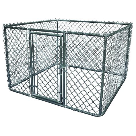 galvanized steel boxed kennel kit|6x4 dog kennel.